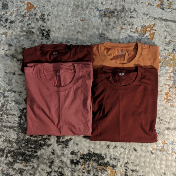 Uniqlo Other - (4 Pack) UNIQLO Crew T Shirt | BUNDLE
